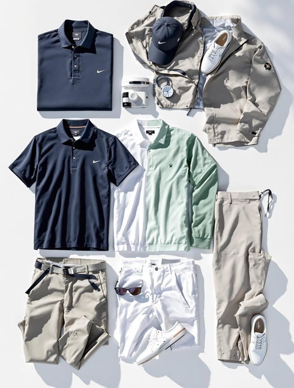 men s golf apparel selection tips