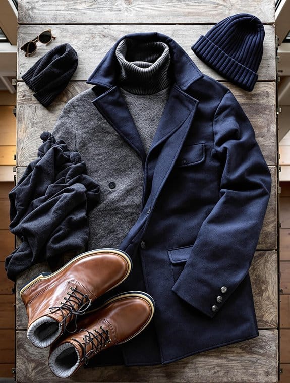 selecting men s winter apparel