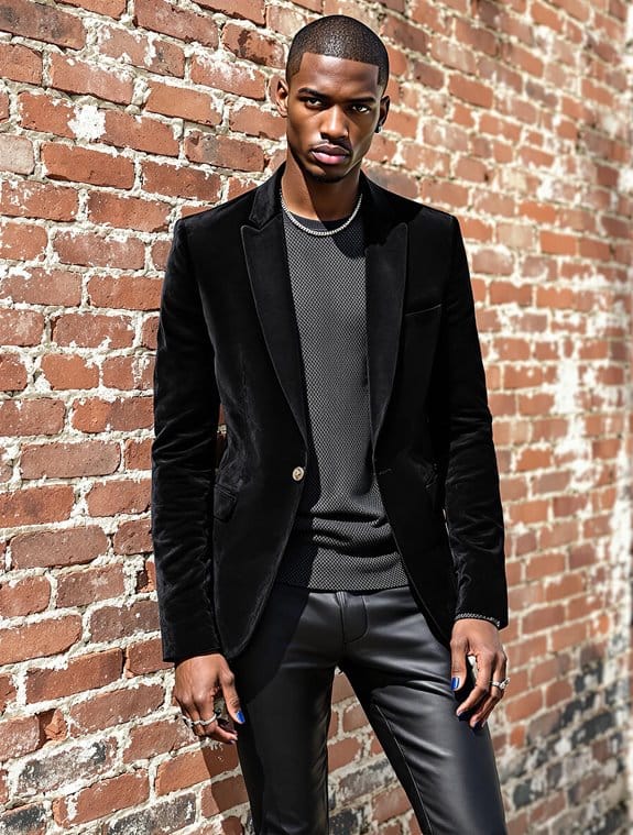 wearable gothic men s fashion