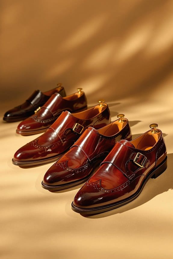 stylish monk strap shoes