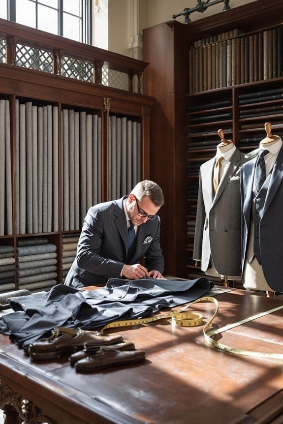 tailored clothing and accessories