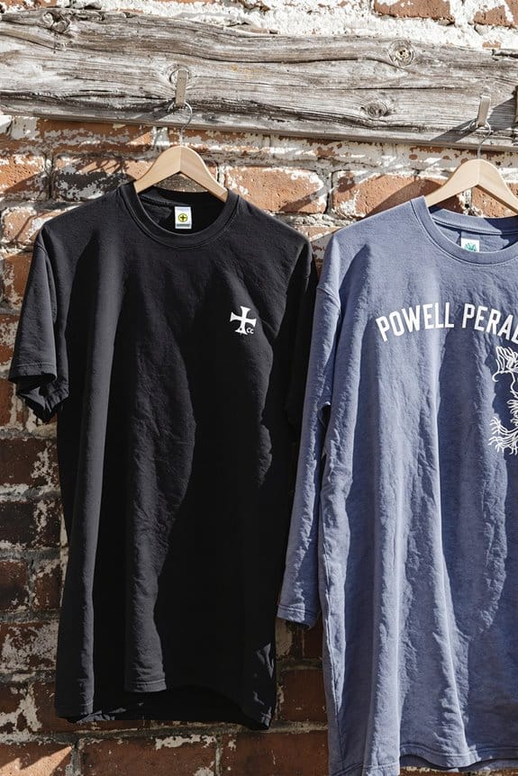 timeless skateboarding graphic shirts
