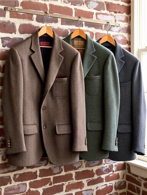 vintage harris tweed sport coats