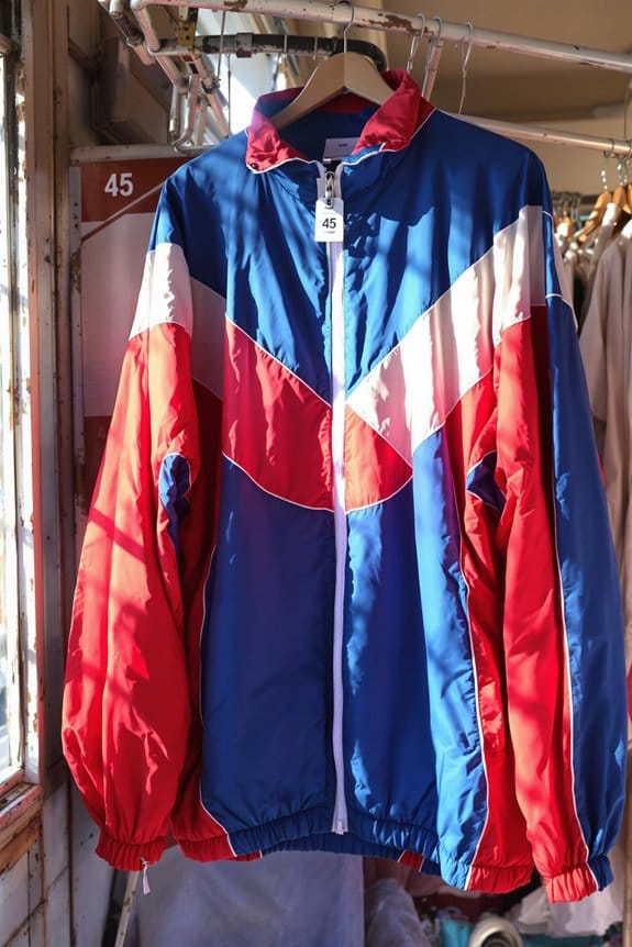 vintage sporty outerwear style